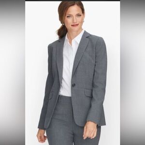 Talbots Gray Suit Jacket